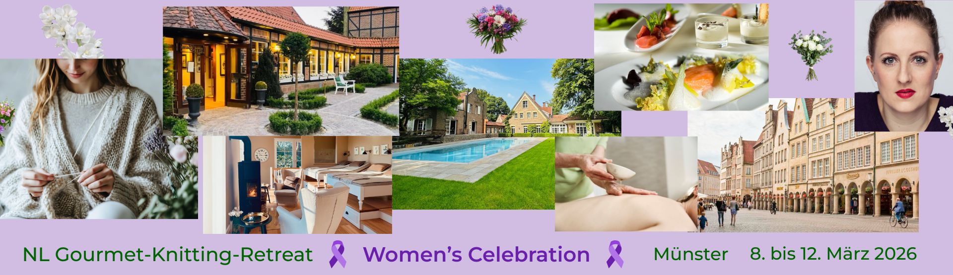 NL's Gourmet-Knitting Retreat 2026 – Women’s Celebration