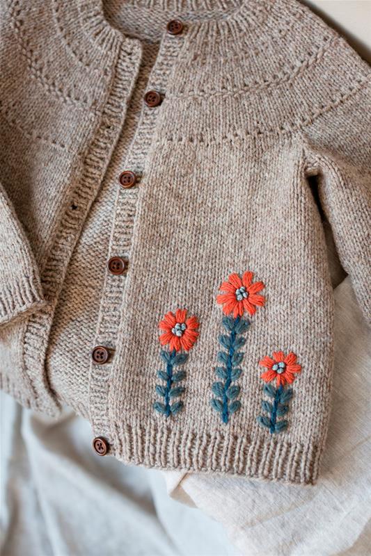 Embroidery over Knitting - Knitting Concepts 